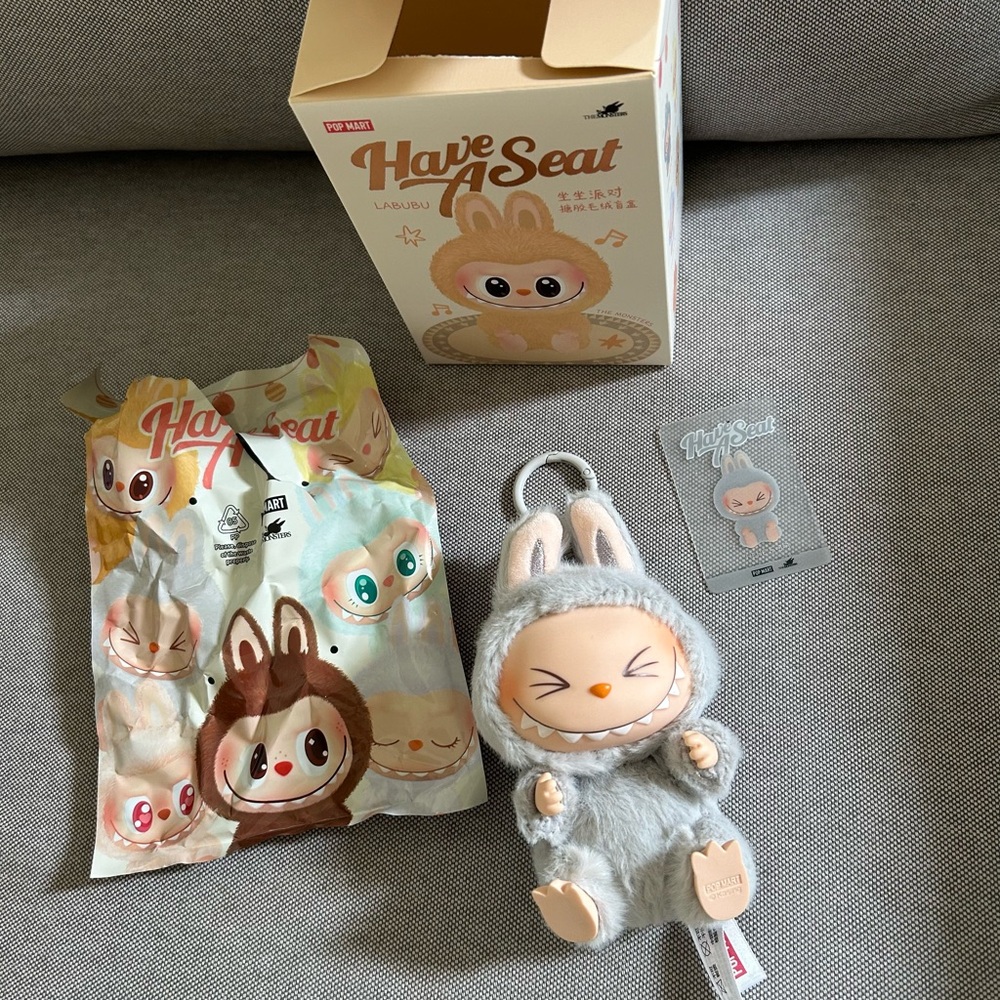 Labubu Have a Seat Popmart Collection Plush